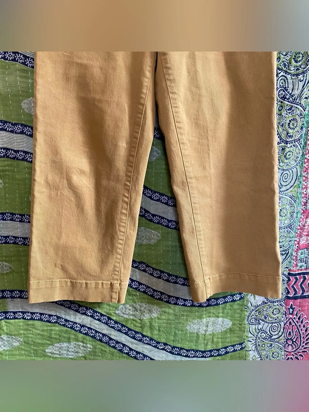 Everlane Tapenade The Organic Wide Leg Crop 2.0 Pants Size 6 Buyer Favorite - Picture 6 of 16